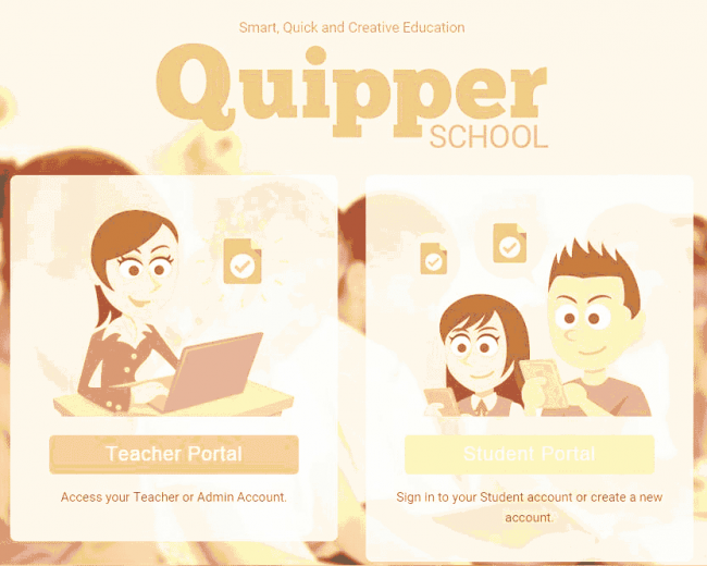 Quippers-welcoming-screen-sepia
