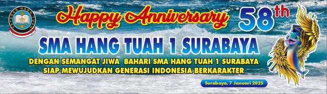 Banner HUT ke 58 SMAHASA