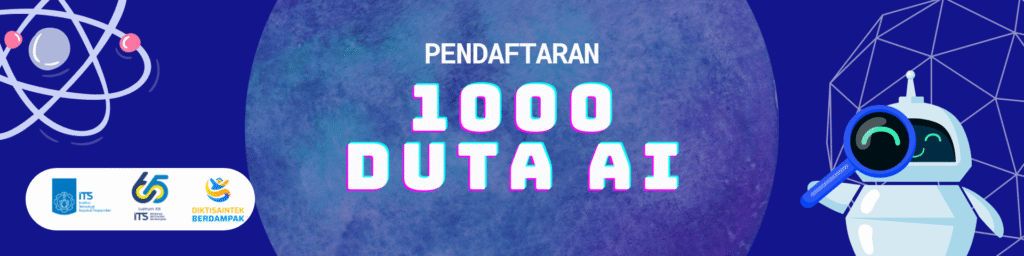 banner Pelatihan Duta AI ITS
